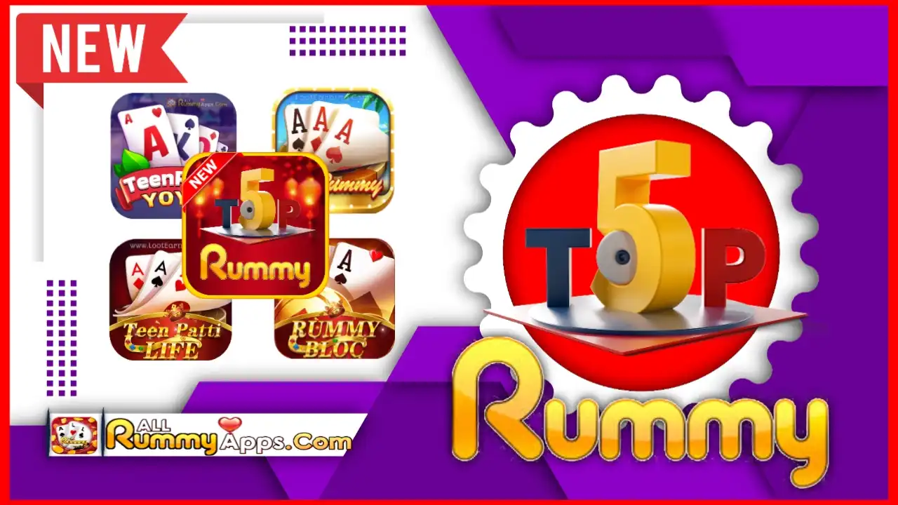 Top 5 New Rummy App List